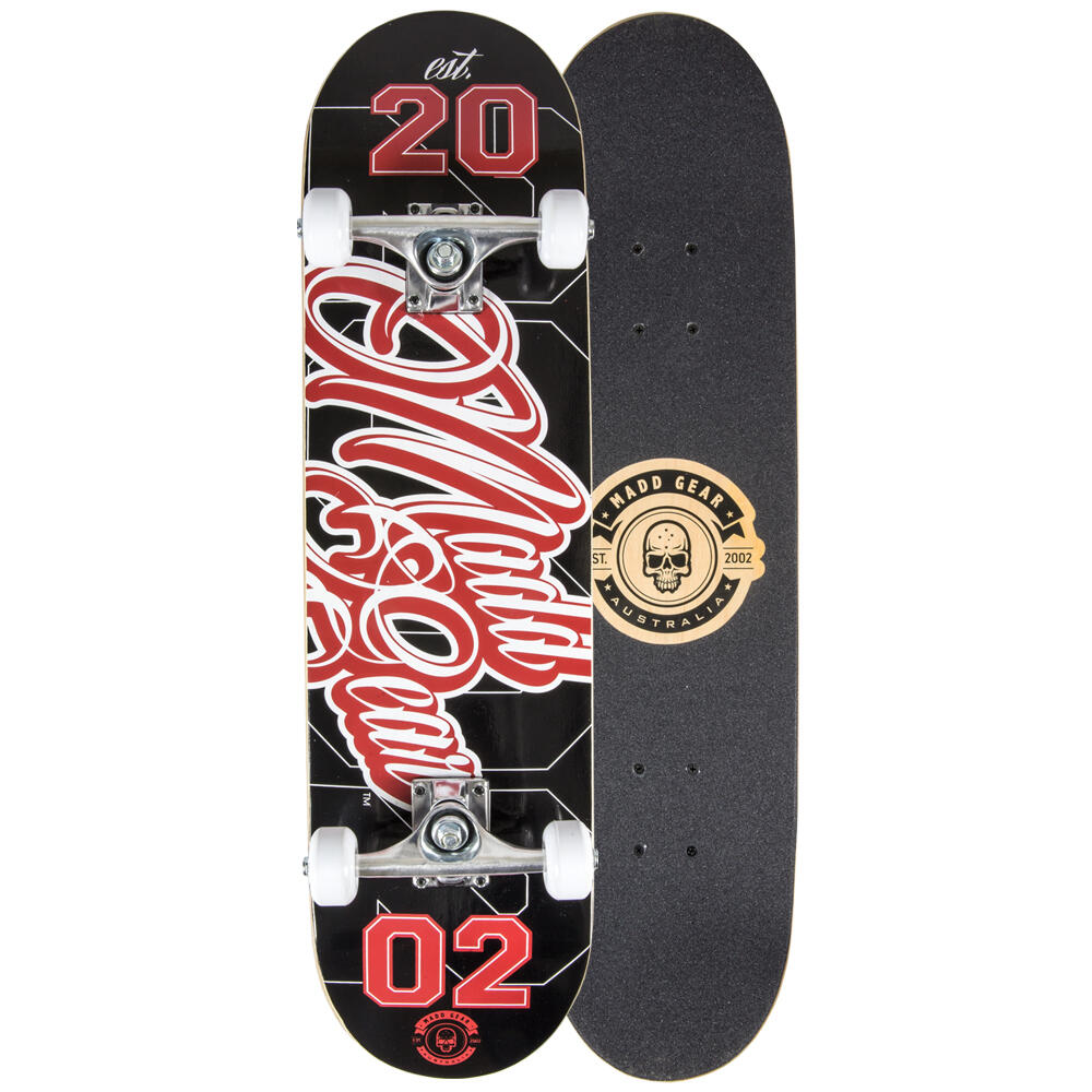 MADD GEAR PRO SERIES COMPLETE SKATEBOARDS 8.0” - GAMEPLAY BLACK 1/5