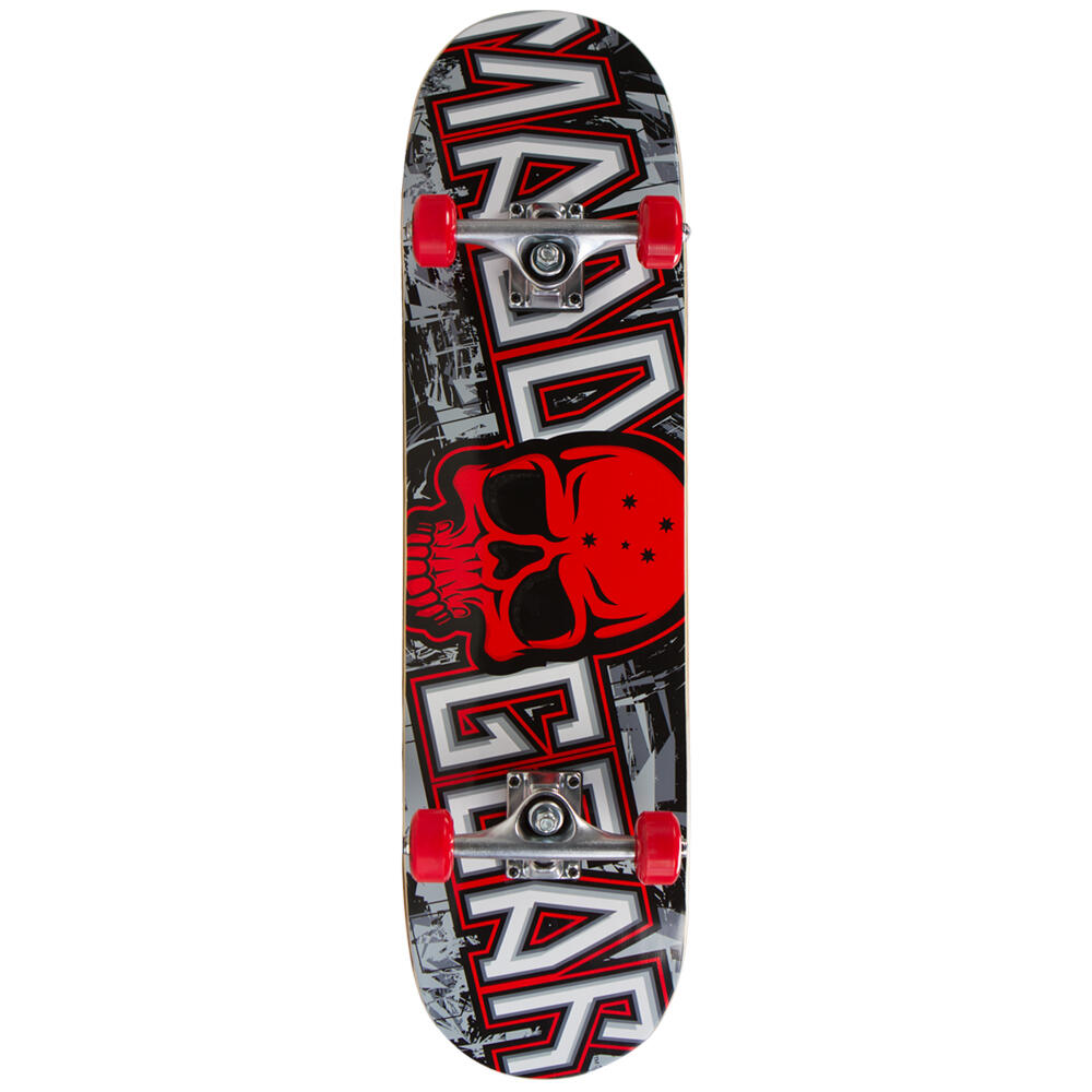 MADD GEAR PRO SERIES COMPLETE SKATEBOARDS 8.0” - GRITTEE RED 3/5