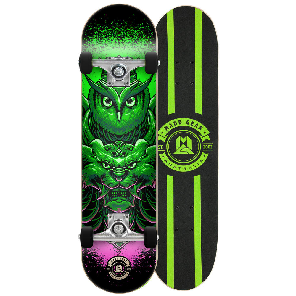 MADD GEAR PRO SERIES COMPLETE SKATEBOARDS 8.0” - BUBO 1/5