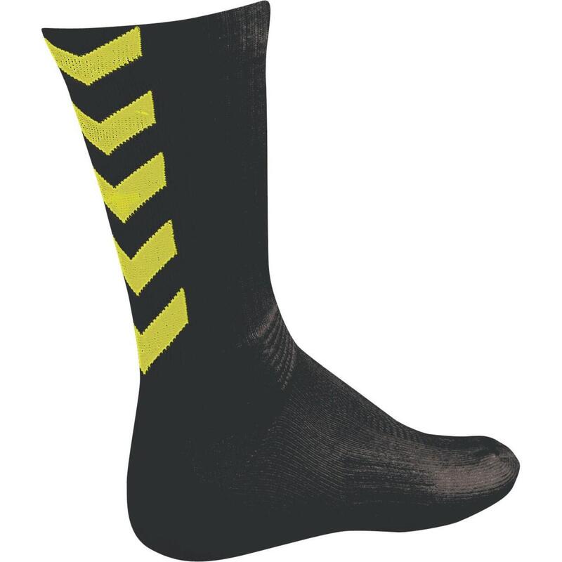 Chaussettes Hummel hmlAUTHENTIC indoor noir/ jaune