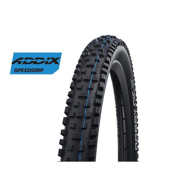 Neumático blando de bicicleta de montaña sin cámara Schwalbe Nobby Nic Hs602 Evo