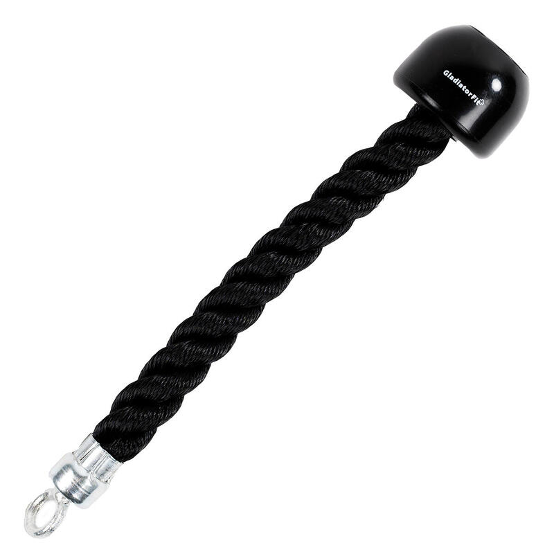 Ezweiji Cuerda Triceps, Accesorio para Cable de Cuerda de tríceps 70 Cm  Cuerda De Tríceps para Un Entrenamiento De Fuerza Eficaz Incluye Eslabón  Giratorio Y Mosquetón : : Deportes y aire libre