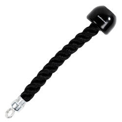 Corde triceps GladiatorFit Nylon 39cm poignées caoutchouc 2,5cm