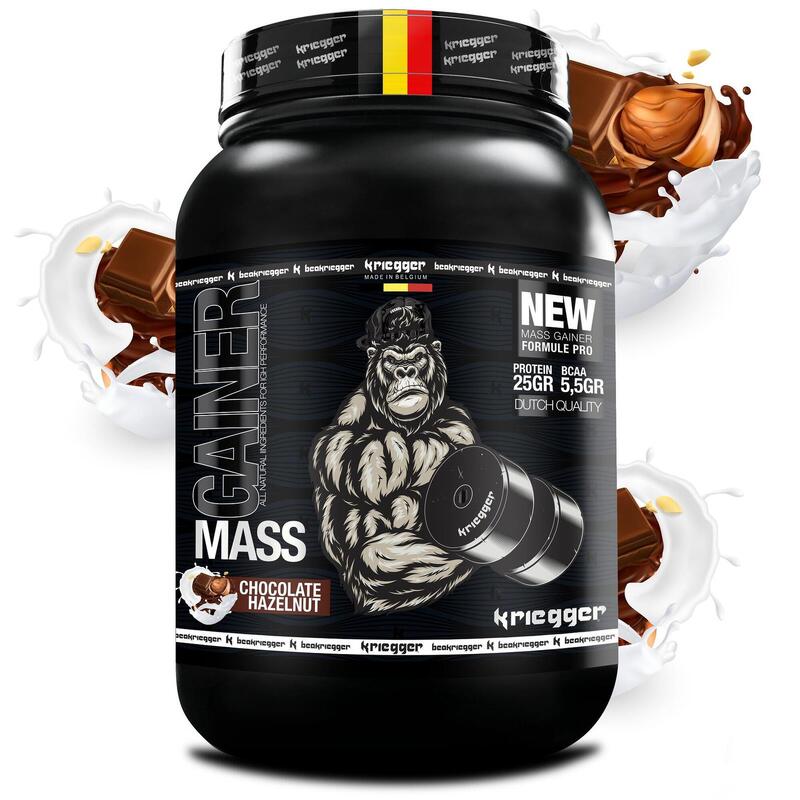 Gainer Body Weight Echt Smaak Chocolade Hazelnoot 3000GR