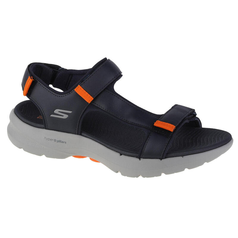 Skechers Go Walk 6 Sandal, Mannen, , sandalen, marineblauw