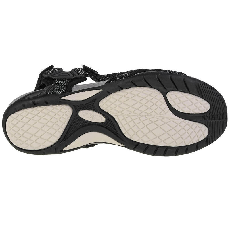 CMP Hamal Hiking Sandal, Mannen, , sandalen, zwart