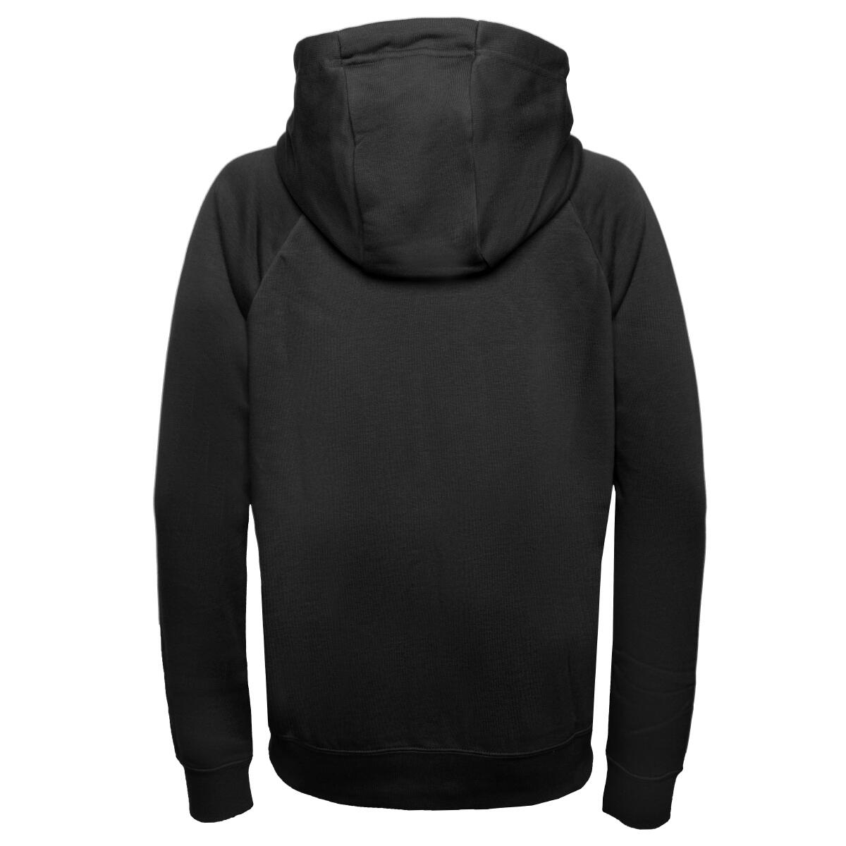 Felpa con cappuccio full zip donna ( fleece) nike nero 2/4