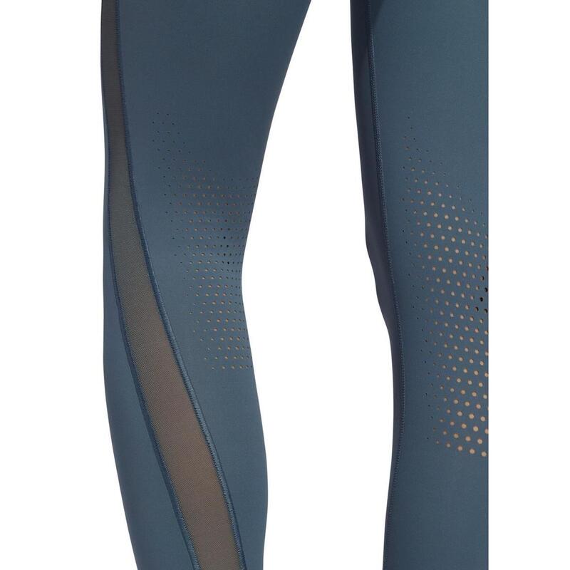 Adidas - Legging 7/8 Alphaskin Heat.Rdy pour femme - Bleu foncé