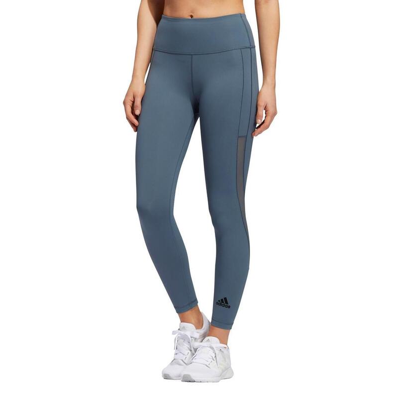 Adidas - Legging 7/8 Alphaskin Heat.Rdy pour femme - Bleu foncé