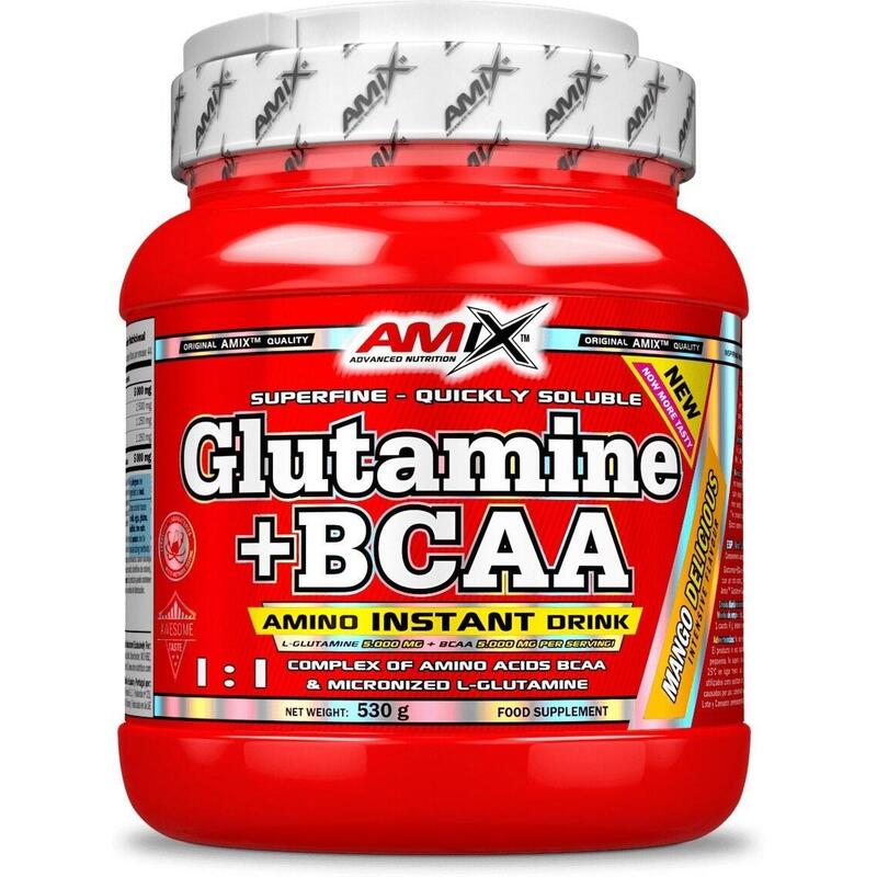 Glutamine + bcaa - 500g Manga da Amix Nutrition Exclusivo Online                                      7 cores disponíveis
 38,10€  Preço por quantidade 76,20€kg AMIX Glutamine + bcaa - 500g Manga da Amix NutritionVendido e expedido por: FitnessZone  