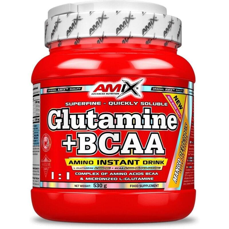 Amix Glutamina + BCAA 530 gr