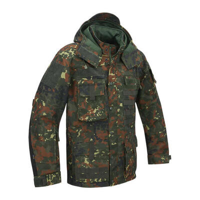 Outdoor jacket brandit performance woodland