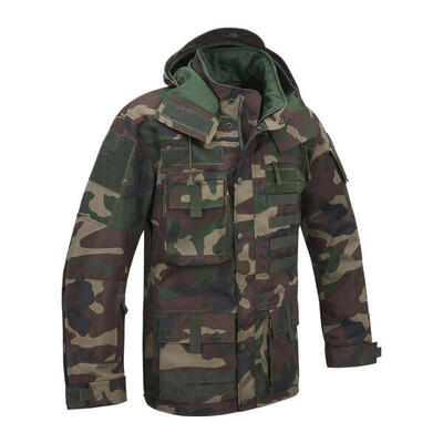 Outdoor jacket brandit performance woodland