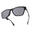UNFOLD Hydrophobic Anti-glare Anti-scratch Hiking Sunglasses - Black/Grey