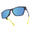 UNFOLD Hydrophobic Anti-glare Anti-scratch Hiking Sunglasses - Black/Blue/Yellow