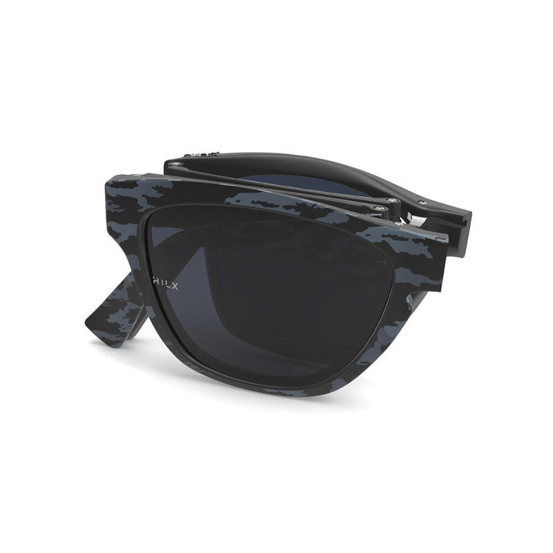 UNFOLD Hydrophobic Anti-glare Anti-scratch Hiking Sunglasses - Black/Black
