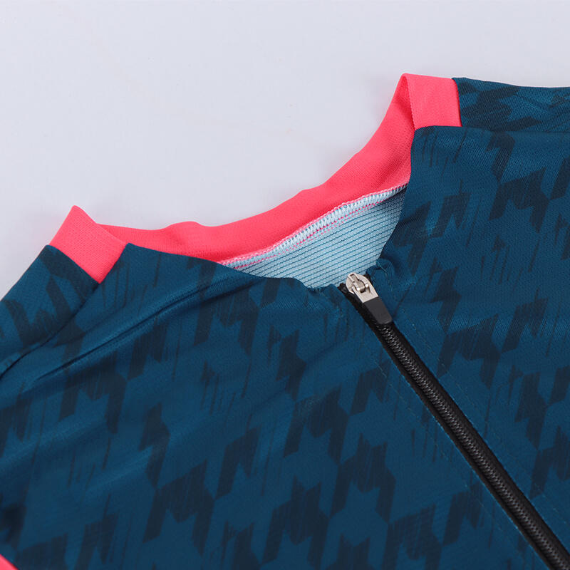 Camisola de manga curta de verão de alta intensidade unissex BBTX cor azul