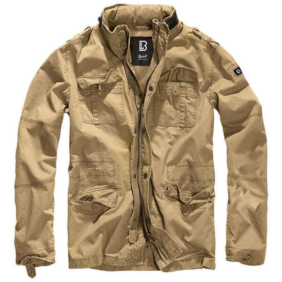Herren - Fieldjacket - Britannia Jacket - oliv, Größe L