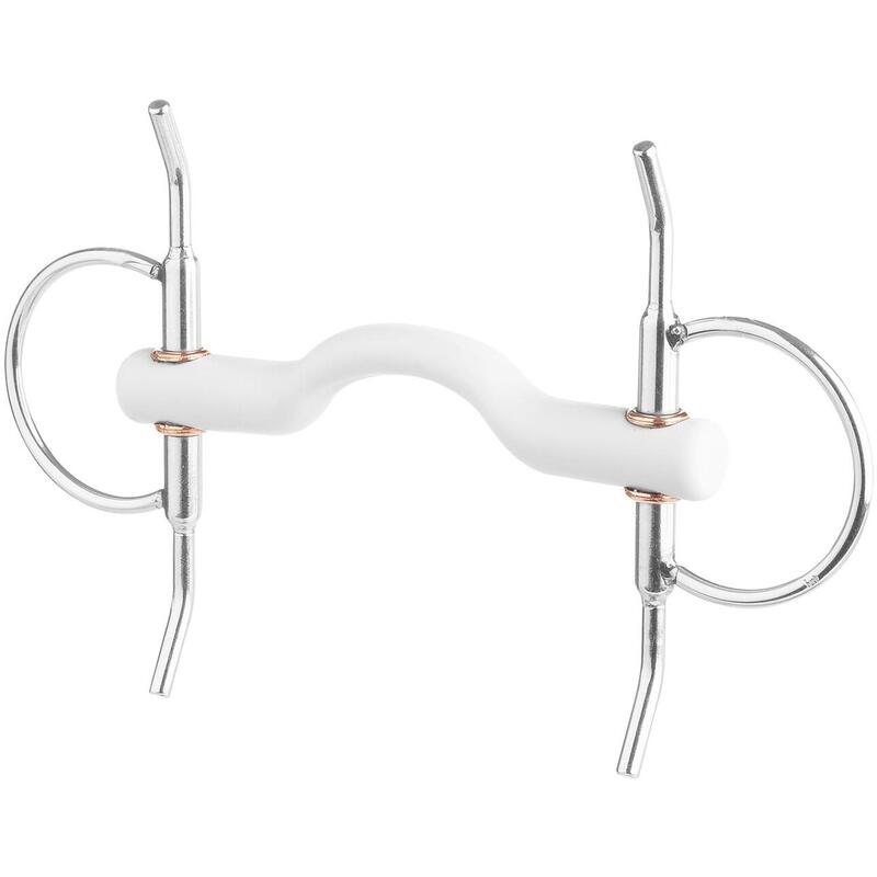 Mors à aiguille pour cheval avec canon papillon Beris