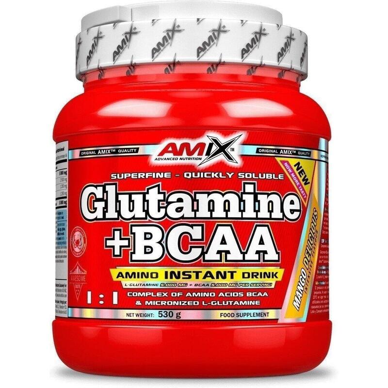 Glutamine + bcaa - 500g Frutas do Bosque da Amix Nutrition Exclusivo Online                                5 cores disponíveis
 38,10€  Preço por quantidade 76,20€kg AMIX Glutamine + bcaa - 500g Frutas do Bosque da Amix NutritionVendido e expedido por: NutriCorelam    