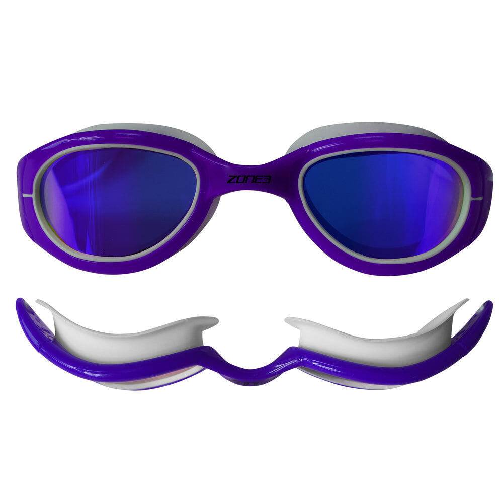 Zone3,Lunettes Natation Attack Polarisées, Rouge, Taille Unique 2/7