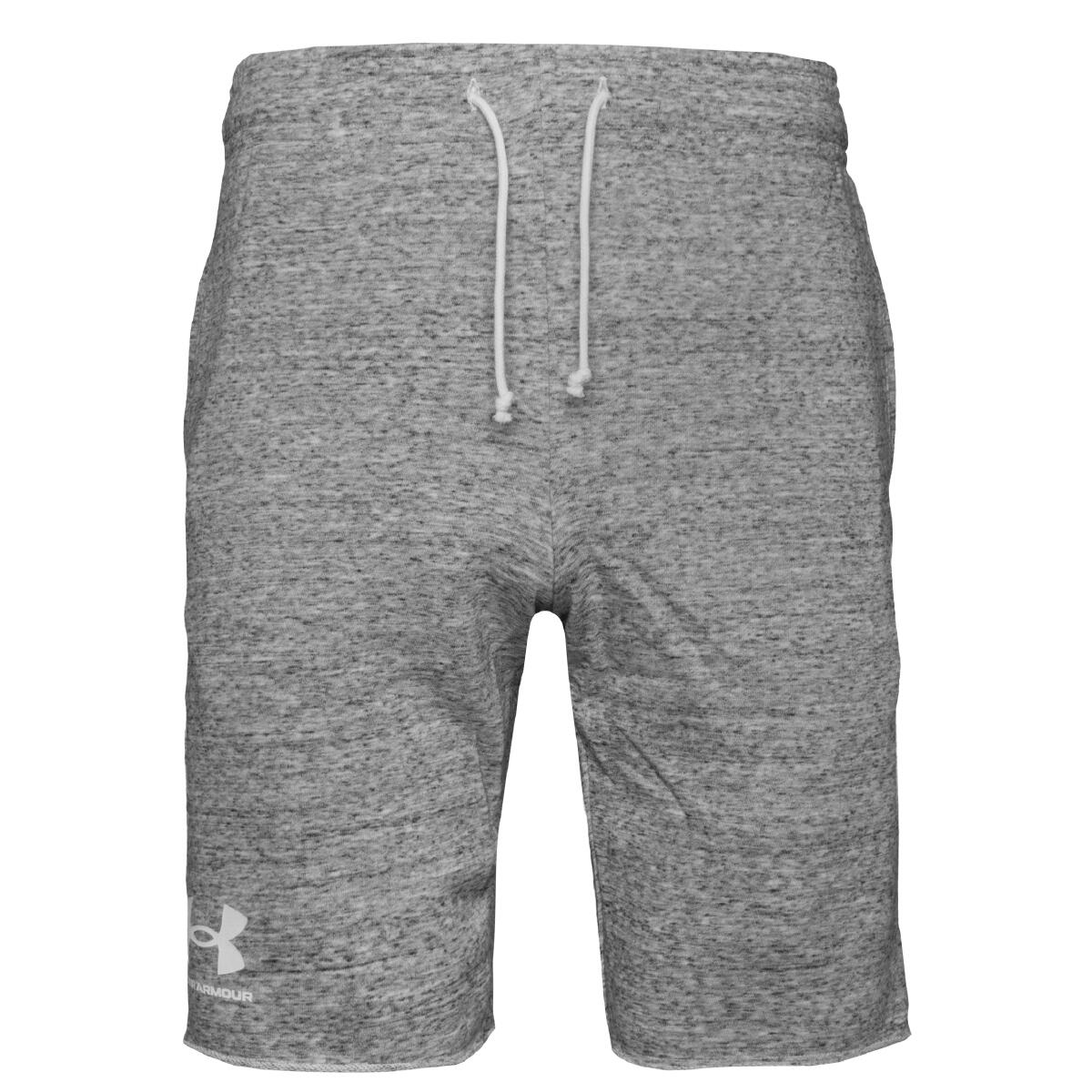 UNDER ARMOUR Korte broek Under Armour Rival Terry, Grijs, Mannen