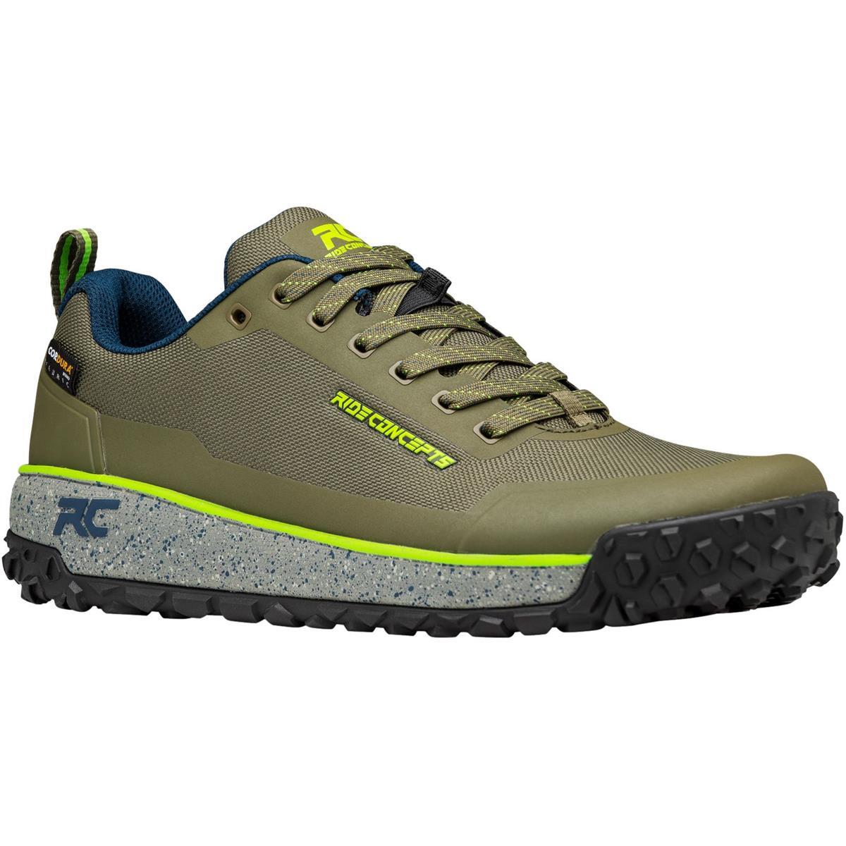 Chaussures Tallac Flat pour Homme - Olive/Lime 3/5