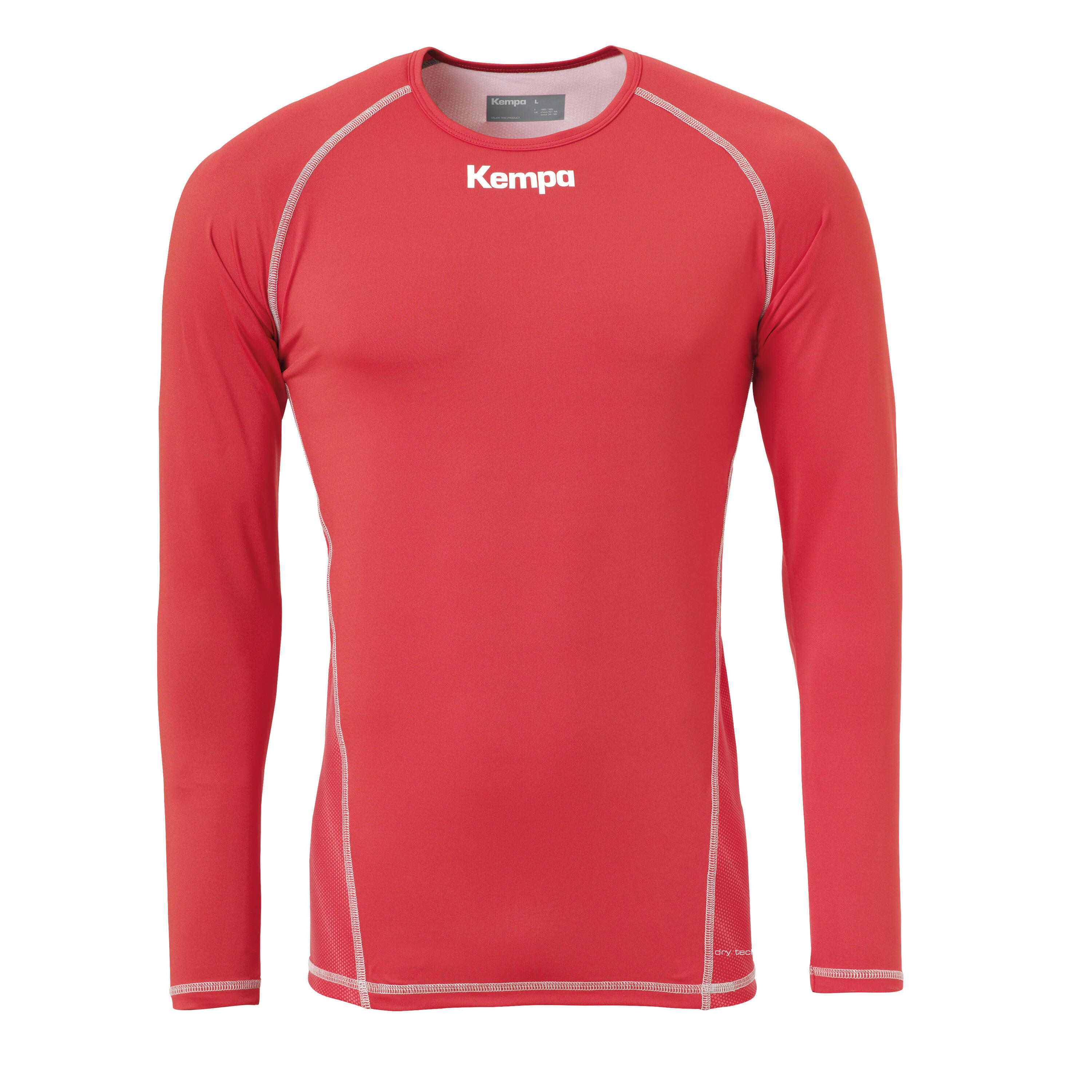 Kempa - Maillot De Compression Ml Kempa Attitude - T-shirt Manches Longues - Rouge - 52 2xl - Decathlon