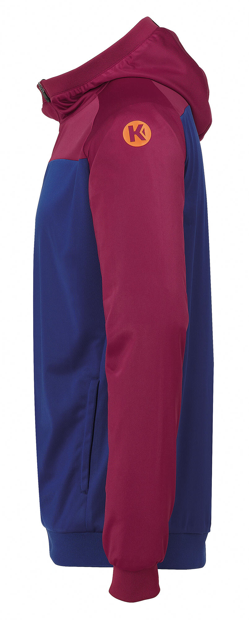 Denimblauw / Warmrood / Zwart