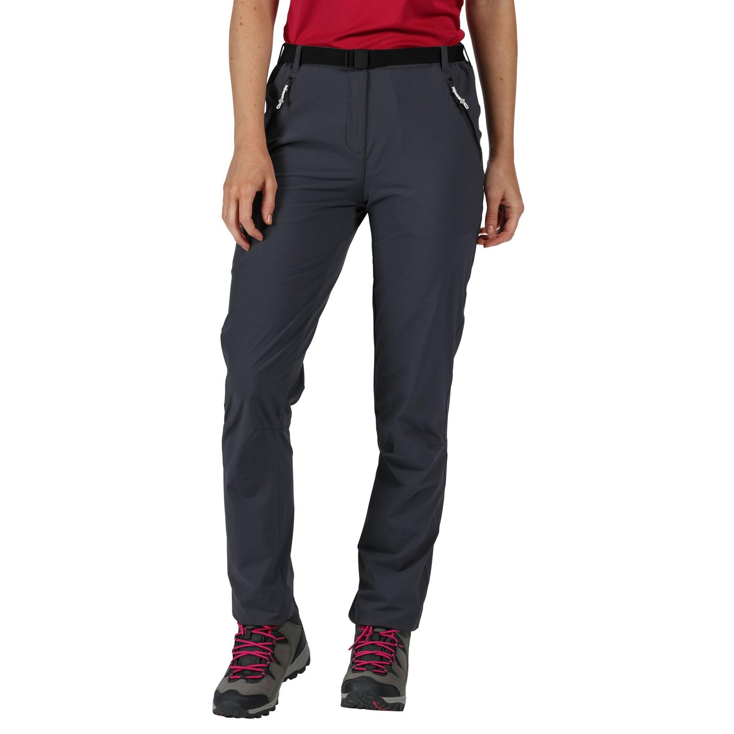 REGATTA Wanderhose Xert III Wandern/Outdoor/Trekking Damen Seal Grey Ohne Atmungsaktiv