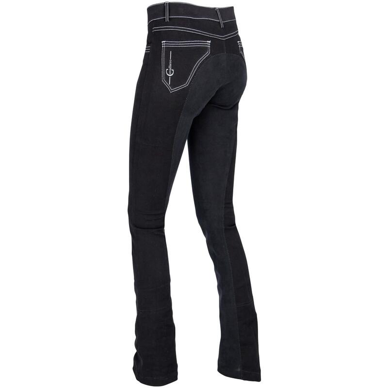 Damen Jodhpur Reithose Vollbesatz BASIC PLUS schwarz