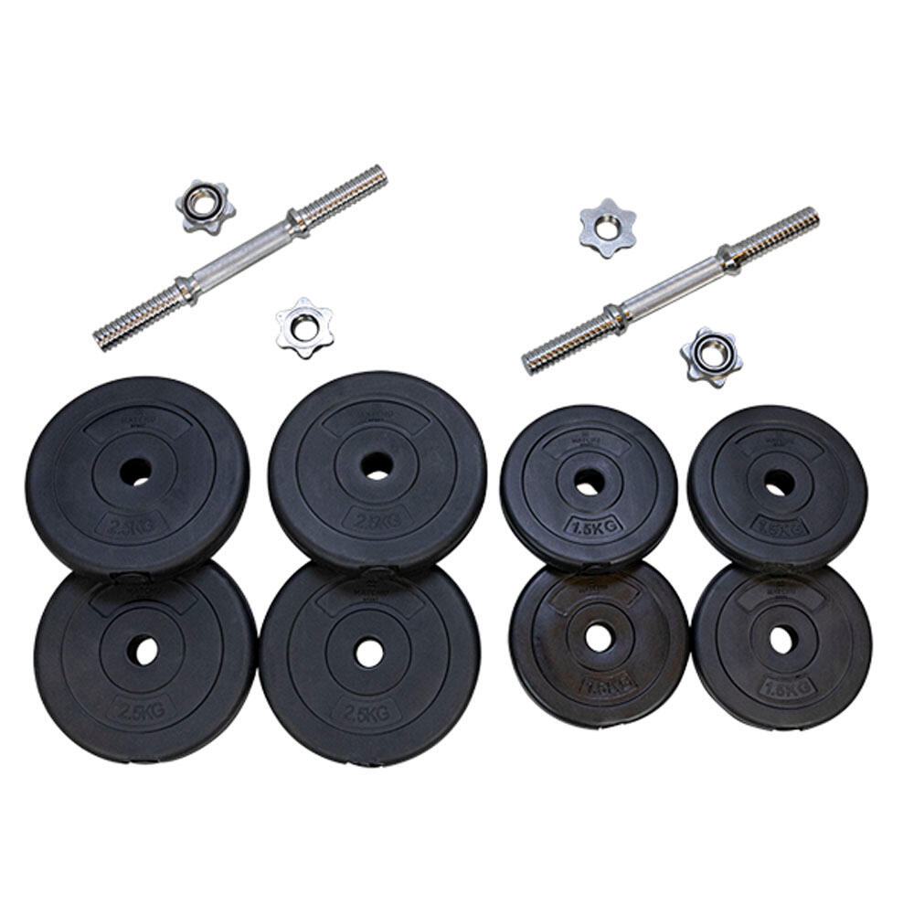 Dumbbell set - Halterset - Verstelbaar - 2 x 10kg 2/8