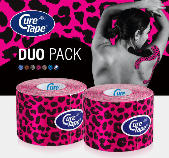 CURETAPE CureTape® ART Kinesiotape - Speciaal aanbiedingspakket - Luipaard