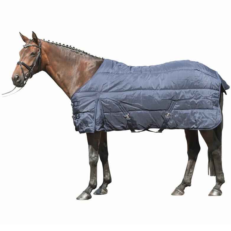 Stalldecke 340g Füllung 1200D mit Gehfalte dunkelblau