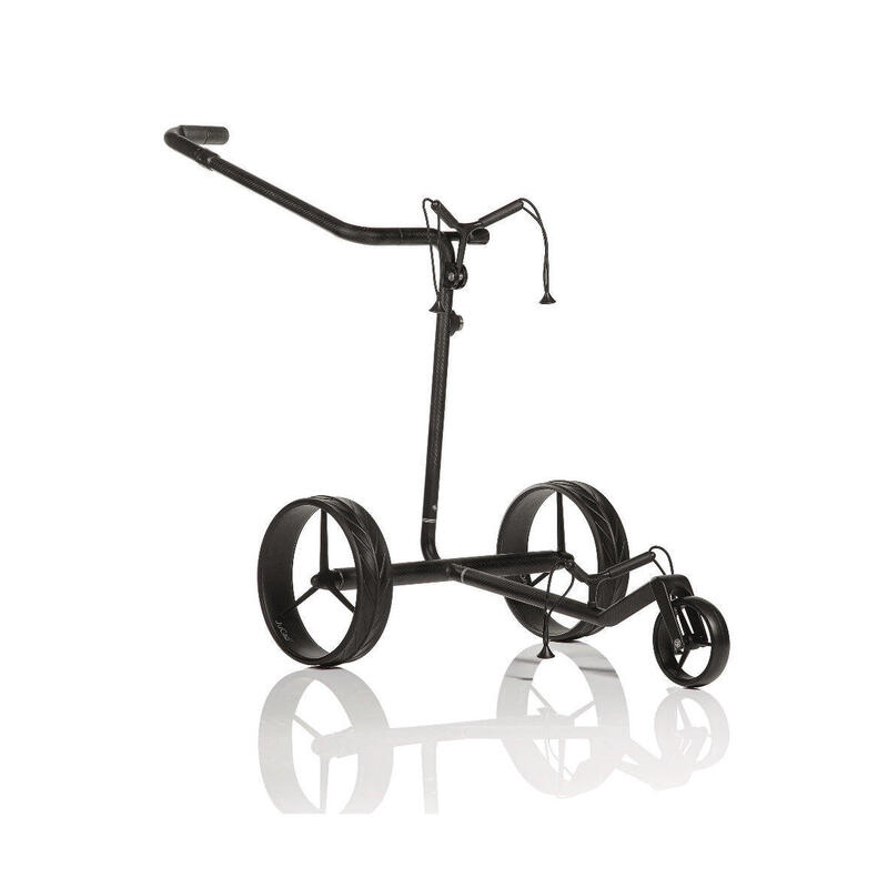 Wózek golfowy JuCad Carbon Travel Nero SV 2.0 Elektryczny