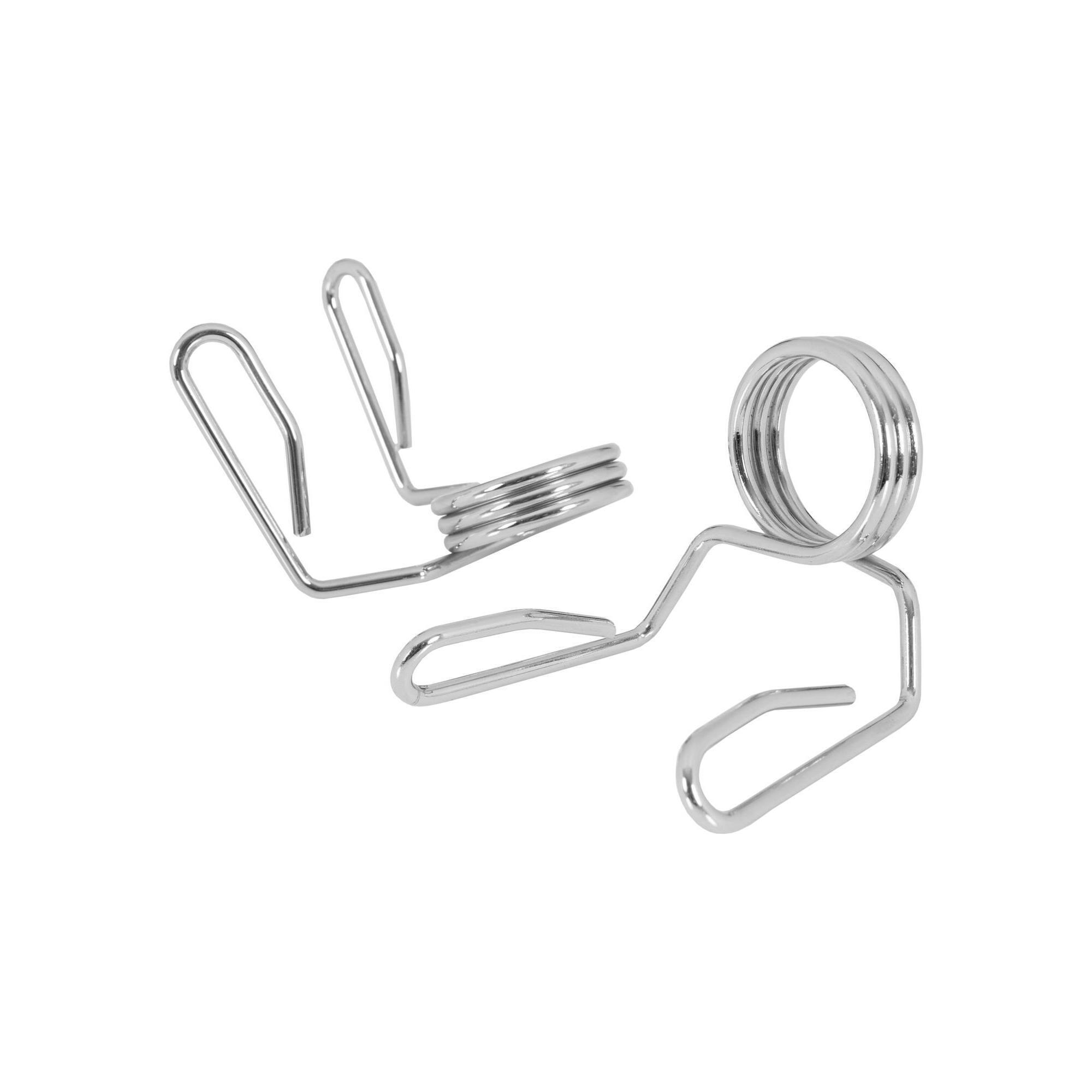 GORILLA SPORTS Set Olympische veersluitingen - 50/51 mm - Staal - Set van 2