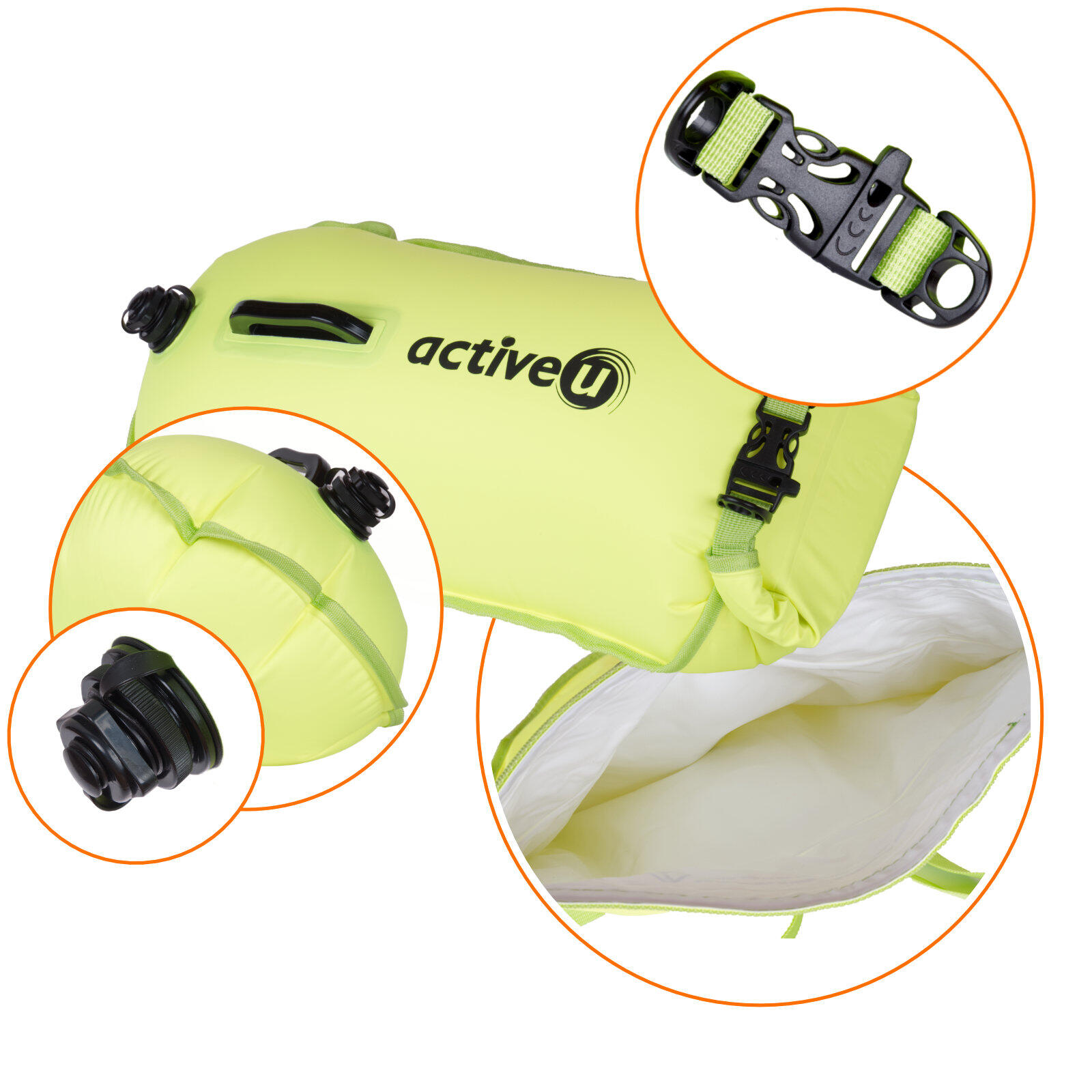 Boja asekuracyjna do pływania Activeu DryBag 4/5