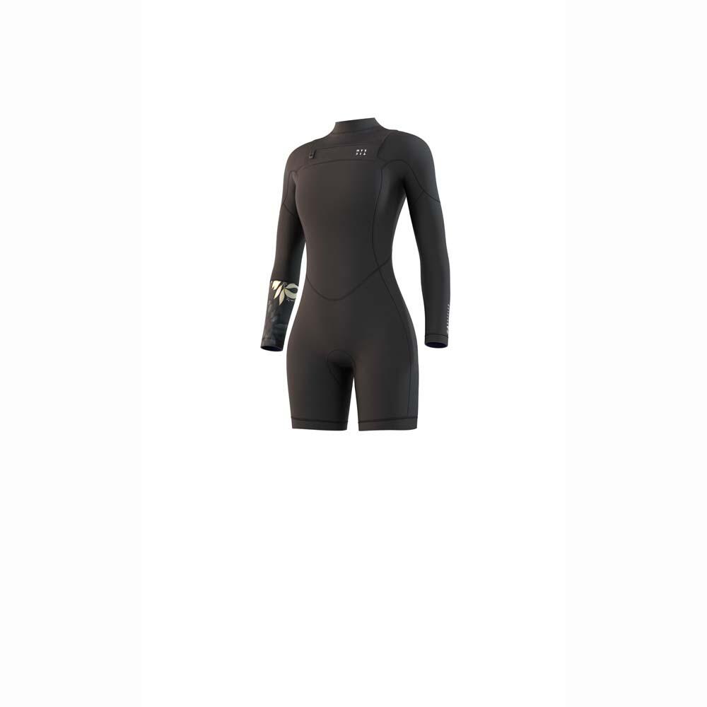 Photos - Wetsuit Mystic Dazzled 3/2mm Chest Zip Long Sleeve Shorty  