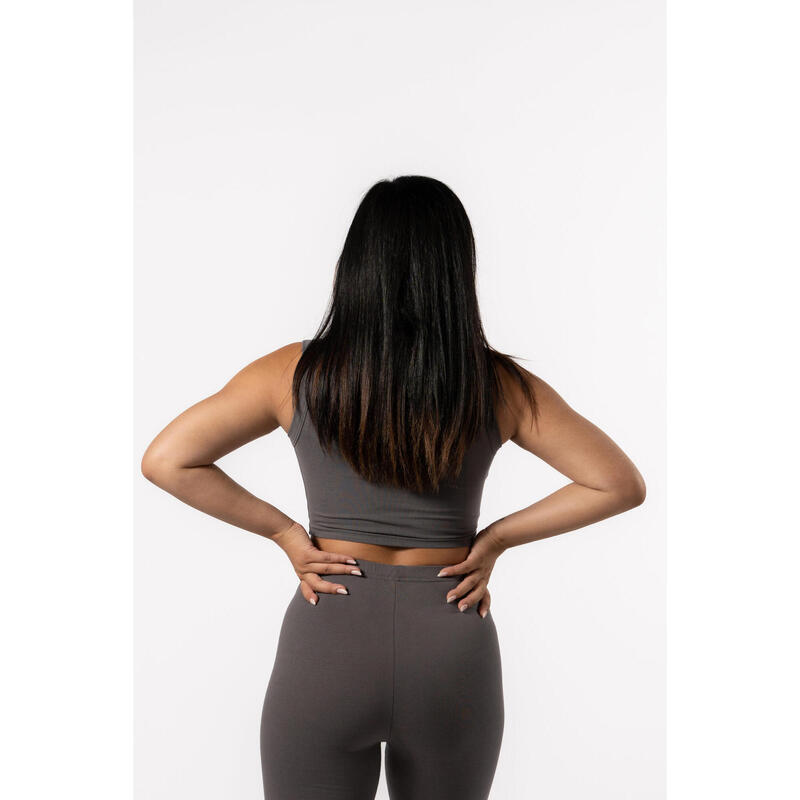 Débardeur ajusté 'Body' - Fitness - Femme - Slate Gris