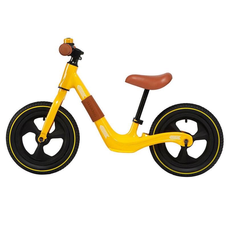 Rowerek biegowy dla dzieci skiddou Poul żółty