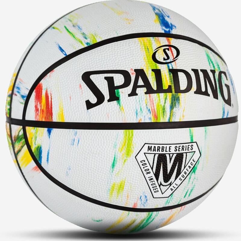 Spalding-basketbal Marble White