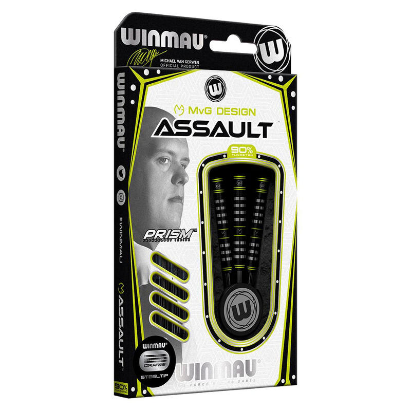 Dardos Winmau Michael Van Gerwen MvG Design Assault 90%