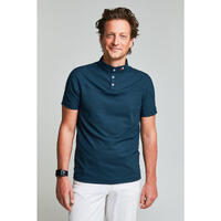 Polo de golf homme bleu Untraced