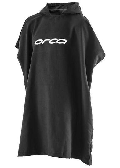 Asciugamano Poncho Orca - Nero