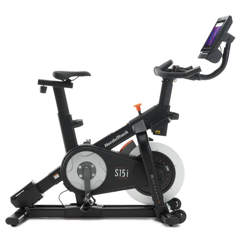 Hometrainer Commercial S15i Studio Cycle iFIT aangesloten / 22 Weerstandsniveaus