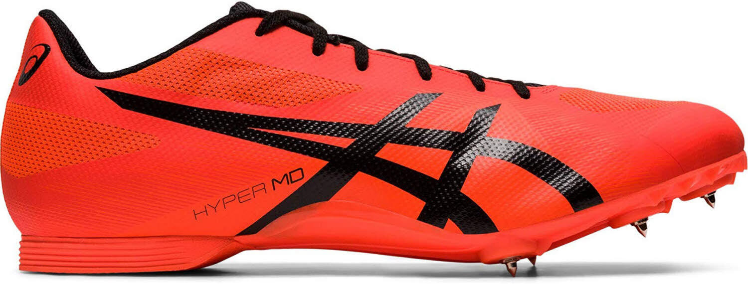 Zapatillas de correr ASICS Hyper MD 7 Roja/Negra 4/5