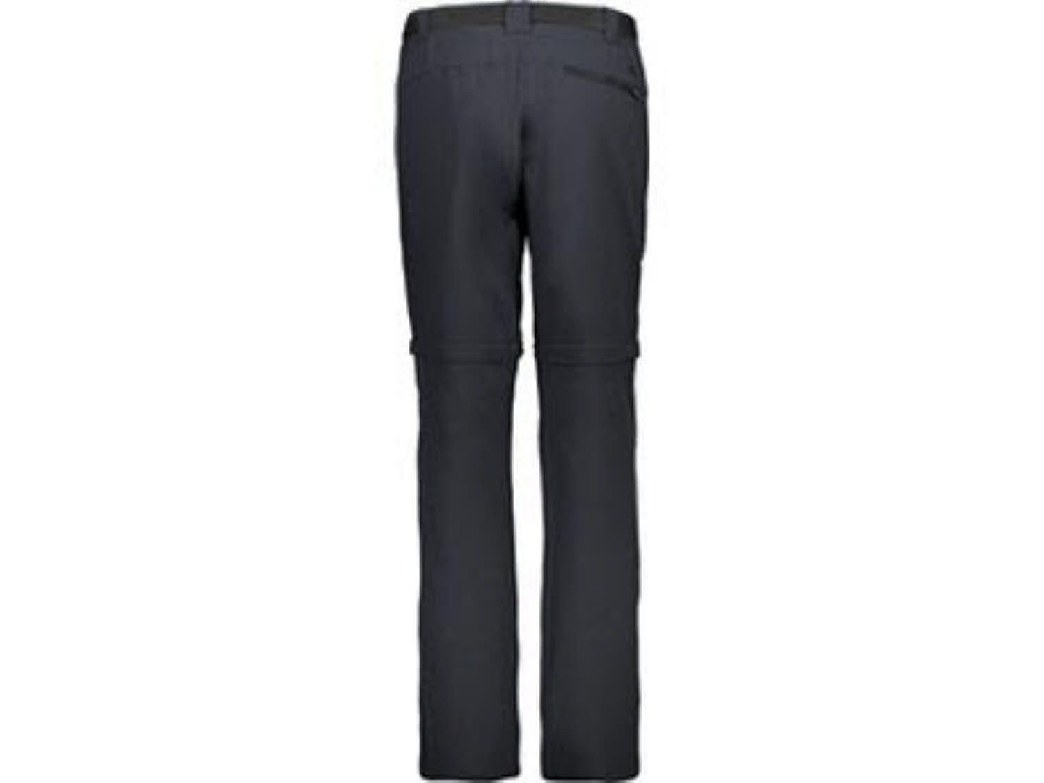 Pantalones De Trekking De Mujer Campagnolo Woman Zip Off Pant Gris Oscuro 2/5