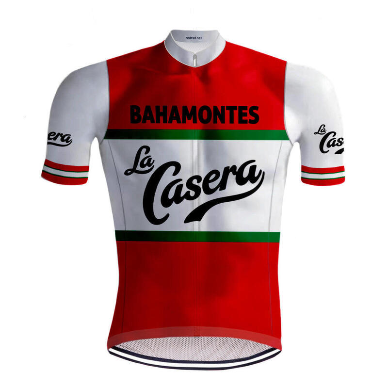 Retro kerékpáros ruházat La Casera - REDTED