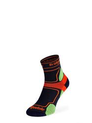 Bridgedale - Chaussettes de course ultralégères Coolmax Sport Crew pour hommes