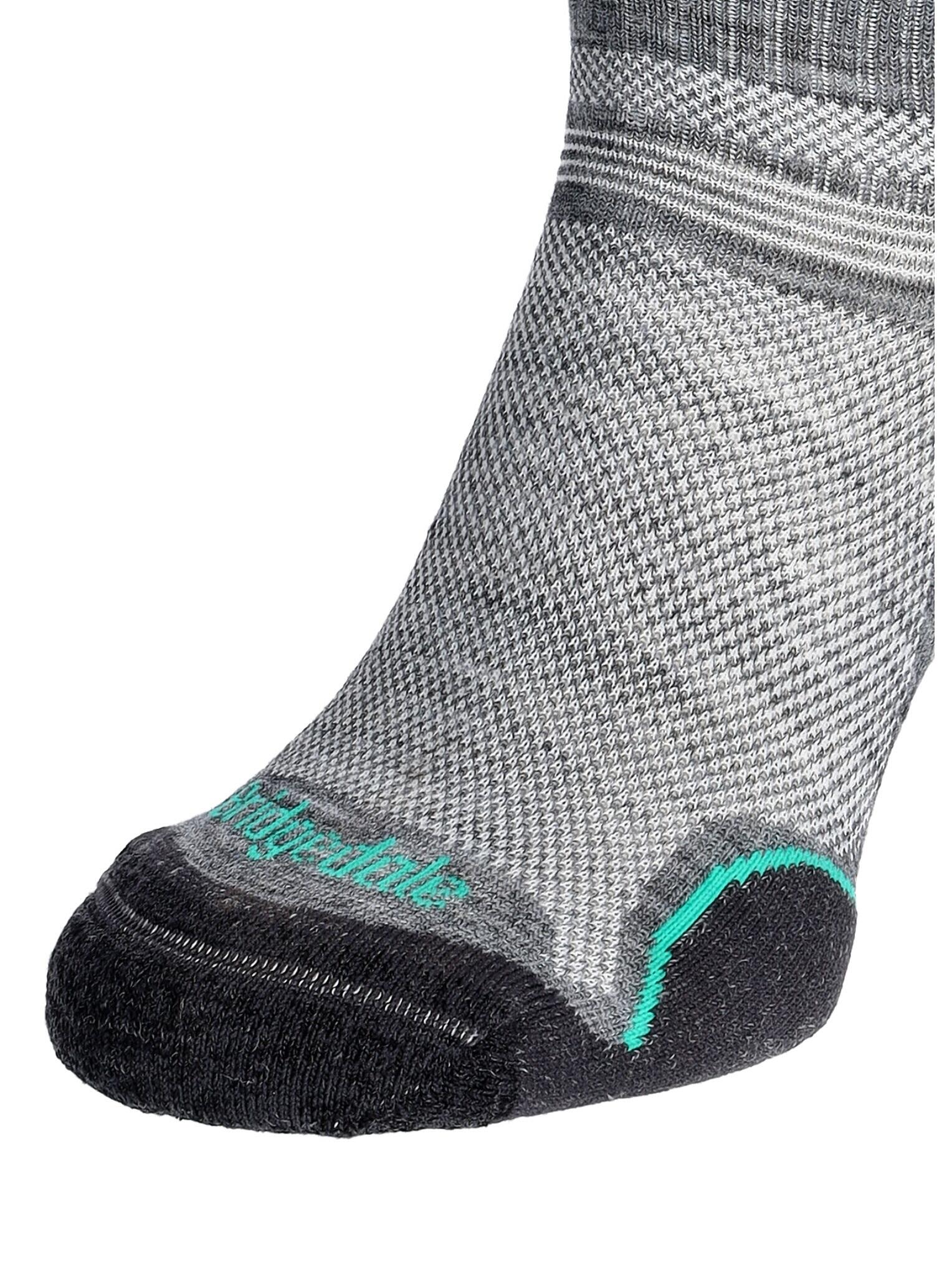 Bridgedale - Chaussettes basses de randonnée ultralégères en laine T2 pour femme 3/6